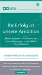 Mobile Screenshot of mediaonline-ffm.de